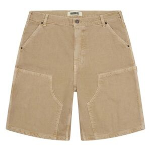 Woodbird WBDizzon Carpenter Shorts in Sand